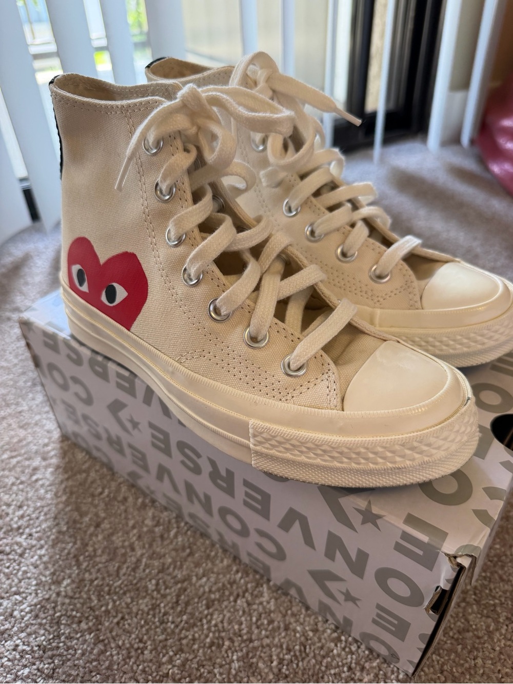 Converse x Comme des Garçons High Top Sneakers